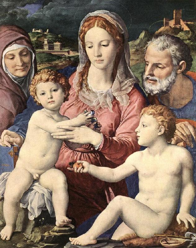 BRONZINO, Agnolo Holy Family fgfjj china oil painting image